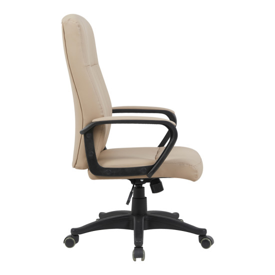 Καρέκλα γραφείου διευθυντή Roby pu cappuccino 60x70x102-110εκ **