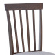 Καρέκλα Houston rubberwood σε καρυδί απόχρωση 40x49x94εκ - 2τμχ. **