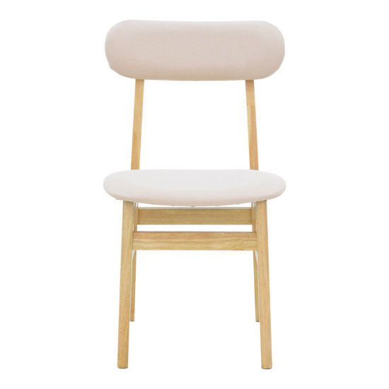 Καρέκλα Gaborn  σε φυσικό-μπεζ απόχρωση 47x47x81,5εκ - 2τμχ. ** Καρέκλα Gaborn  σε φυσικό-μπεζ απόχρωση 47x47x81,5εκ - 2τμχ. **