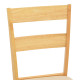 Καρέκλα Dallan rubberwood σε φυσική απόχρωση 40x47.5x89εκ - 2τμχ. **