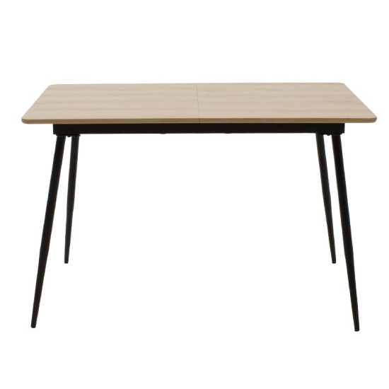 Τραπέζι Shazam MDF επεκτεινόμενο χρώμα sonoma 120-160x80x76εκ
