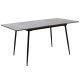 Τραπέζι Shazam MDF επεκτεινόμενο χρώμα γκρι cement 120-160x80x76εκ