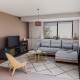 Καρέκλα Sarian μπεζ ύφασμα-rubberwood φυσικό πόδι 69,5x71x70.5εκ - 2τμχ. **