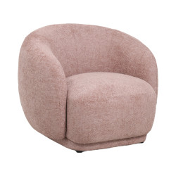 Πολυθρόνα Freya ύφασμα σε απόχρωση σάπιο μήλο 93x87x76εκ **