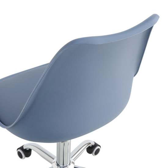 Καρέκλα γραφείου εργασίας Gaston II pp-pu σε απόχρωση ανοιχτό μπλε 48x57x77-90εκ ** Καρέκλα γραφείου εργασίας Gaston II pp-pu σε απόχρωση ανοιχτό μπλε 48x57x77-90εκ **