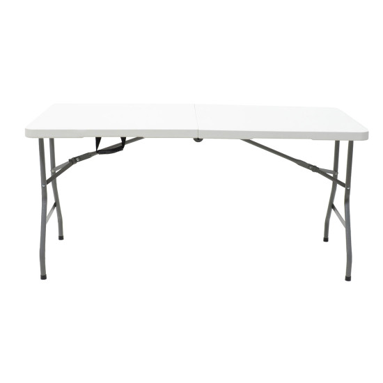 Τραπέζι catering Rodeo πτυσσόμενο-βαλίτσα λευκό 183x76x74εκ **