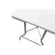 Τραπέζι catering Rodeo πτυσσόμενο-βαλίτσα λευκό 183x76x74εκ **