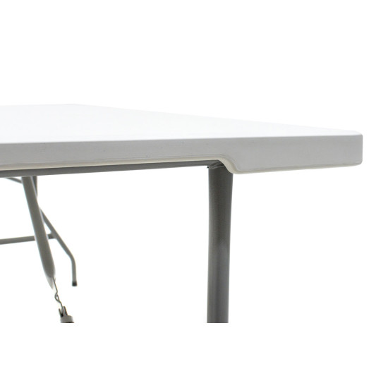 Τραπέζι catering Rodeo πτυσσόμενο-βαλίτσα λευκό 183x76x74εκ **