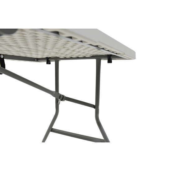 Τραπέζι catering Rodeo πτυσσόμενο-βαλίτσα λευκό 183x76x74εκ **