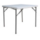 Τραπέζι catering Comfort πτυσσόμενο σε λευκή απόχρωση 80x80x74εκ **