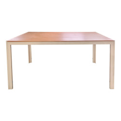Τραπέζι Nares σαμπανί αλουμίνιο plywood σε φυσική απόχρωση 180x90x72.5εκ ** Τραπέζι Nares σαμπανί αλουμίνιο plywood σε φυσική απόχρωση 180x90x72.5εκ **