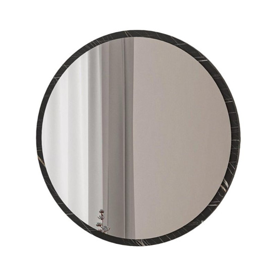 Καθρέπτης Sabino ανθρακί μαρμάρου 60x2x60εκ **