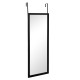 Καθρέπτης πόρτας PWD-0111 polyresin-μαύρο 34x1.7x94εκ **
