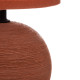 Επιτραπέζιο φωτιστικό PWL-1210 Ε14 κεραμικό σε terracotta απόχρωση Φ13x25εκ **