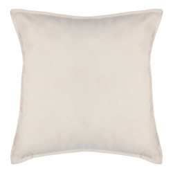 Μαξιλάρι διακοσμητικό Glober ύφασμα σε ιβουάρ απόχρωση 45x45εκ **