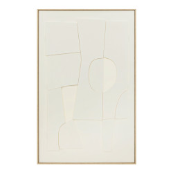 Πίνακας σε καμβά Brendo mdf 75x3.5x116εκ **