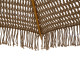 Ομπρέλα επαγγελματική Renny μπεζ μακραμέ-ξύλο οξιάς Φ2.5m