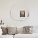 Καθρέπτης Frameless 1 μαύρο 49x1.2x52εκ **