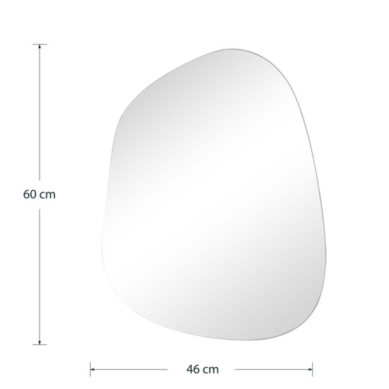 Καθρέπτης Ιrregular 4 46x1x60εκ **