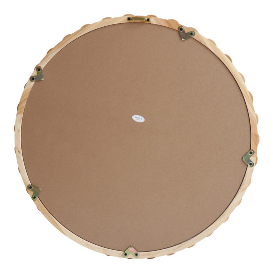 Καθρέπτης Specio ξύλο σε φυσική απόχρωση Φ60x4.5εκ **