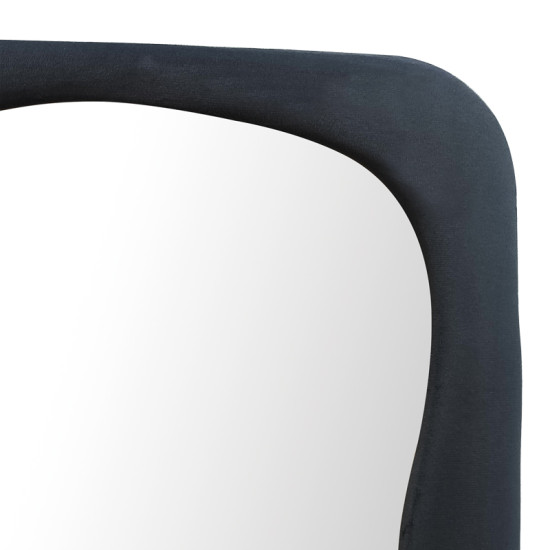 Καθρέπτης δαπέδου Lezour βελούδο σε μαύρη απόχρωση 50x5x170εκ ** Καθρέπτης δαπέδου Lezour βελούδο σε μαύρη απόχρωση 50x5x170εκ **