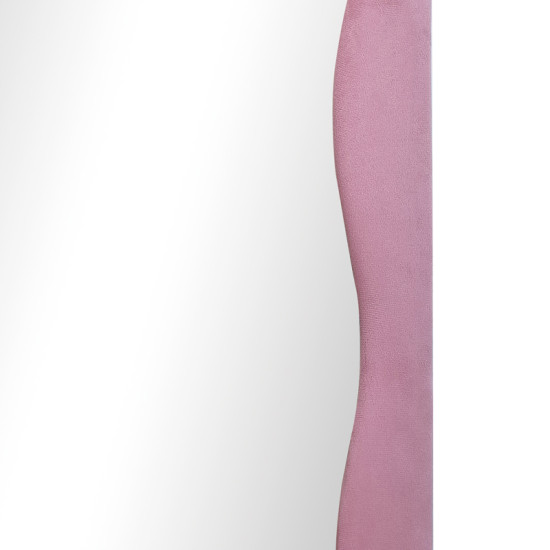 Καθρέπτης δαπέδου Lezour βελούδο σε σάπιο μήλο απόχρωση 50x5x170εκ **