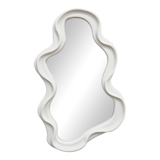 Καθρέπτης Liquid pp σε λευκή απόχρωση 26x2.7x39εκ **