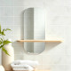 Καθρέπτης Lunaria MDF σε φυσική απόχρωση 60x11.5x60εκ ** Καθρέπτης Lunaria MDF σε φυσική απόχρωση 60x11.5x60εκ **