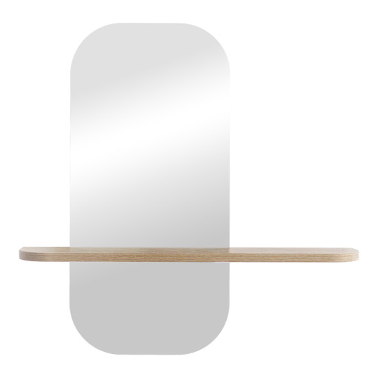 Καθρέπτης Lunaria MDF σε φυσική απόχρωση 60x11.5x60εκ ** Καθρέπτης Lunaria MDF σε φυσική απόχρωση 60x11.5x60εκ **