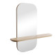 Καθρέπτης Lunaria MDF σε φυσική απόχρωση 60x11.5x60εκ ** Καθρέπτης Lunaria MDF σε φυσική απόχρωση 60x11.5x60εκ **