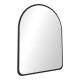 Καθρέπτης Selene μαύρο MDF 46x1.2x60 εκ **