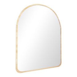 Καθρέπτης Selene MDF σε φυσική απόχρωση 46x1.2x60 εκ **