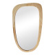 Καθρέπτης Phaedra MDF σε φυσική απόχρωση 74x2,5x120 εκ ** Καθρέπτης Phaedra MDF σε φυσική απόχρωση 74x2,5x120 εκ **