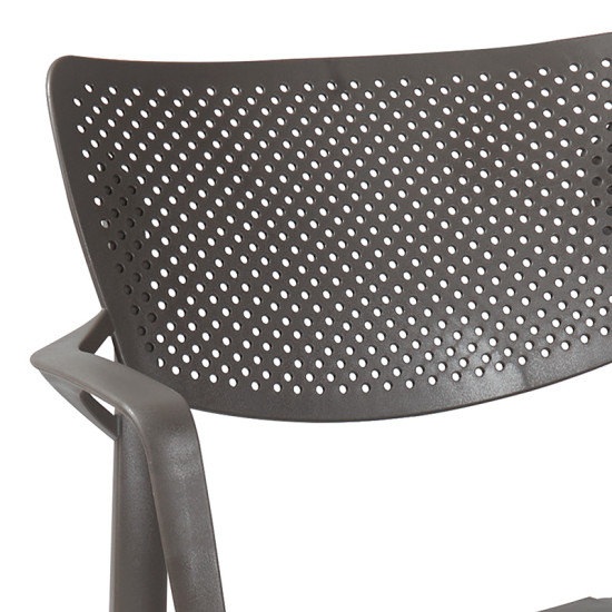 Πολυθρόνα Frontline PP ανθρακί **