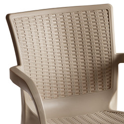 Πολυθρόνα Festive PP cappucino **