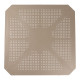 Τραπέζι Icon  PP σε απόχρωση cappucino 80x80x74.5εκ **