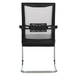 Καρέκλα γραφείου επισκέπτη Chromatic μέταλλο-mesh μαύρο **