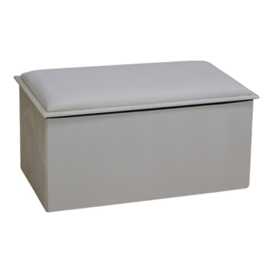 Σκαμπό-μπαούλο Koper βελούδο σε μπεζ απόχρωση 76x38x38εκ ** Σκαμπό-μπαούλο Koper βελούδο σε μπεζ απόχρωση 76x38x38εκ **