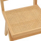 Καρέκλα Winslow φυσικό rubberwood 45x56x82εκ **