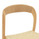 Καρέκλα Tavrine σχοινί-rubberwood σε φυσική απόχρωση 47x59x78εκ **