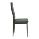 Καρέκλα Parker ύφασμα σε ανθρακί απόχρωση με μαύρα μεταλλικά πόδια 39.5x48x95εκ - 4τμχ. ** Καρέκλα Parker ύφασμα σε ανθρακί απόχρωση με μαύρα μεταλλικά πόδια 39.5x48x95εκ - 4τμχ. **