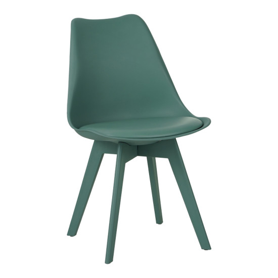 Καρέκλα Gaston I PP-PU σε μέντα απόχρωση 48.5x53.5x81.5εκ **