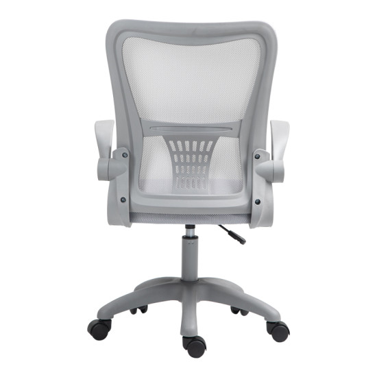 Καρέκλα γραφείου εργασίας Annalise mesh γκρι 57x53x100εκ **
