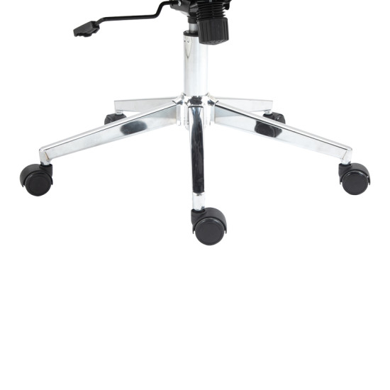 Καρέκλα γραφείου εργασίας Mergi μαύρο mesh 62x63x120εκ **