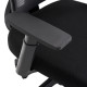 Καρέκλα γραφείου διευθυντή Cadrey mesh μαύρο 67x64x120-128εκ **