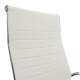 Καρέκλα γραφείου διευθυντή Valter λευκό pu 55.5x58x108εκ **