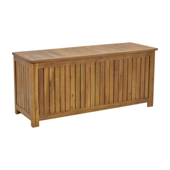 Μπαούλο Zarco ξύλο ακακίας φυσικό 130x45x58εκ **
