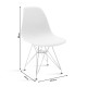 Καρέκλα Adelle PP μαύρο-inox πόδι 46x55x81εκ **