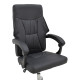 Καρέκλα γραφείου διευθυντή Glorin μαύρο pu 60x68x128εκ **