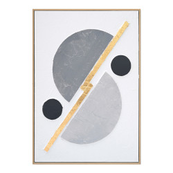 Πίνακας σε καμβά Geometric 3D Inart 52x4.5x72εκ ** Πίνακας σε καμβά Geometric 3D Inart 52x4.5x72εκ **